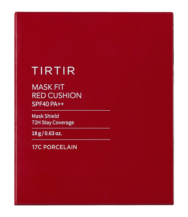 Tirtir Mask Fit All Cover Cushion Red Cushion 17C 18g - Cushion From Japan - Makeup Products