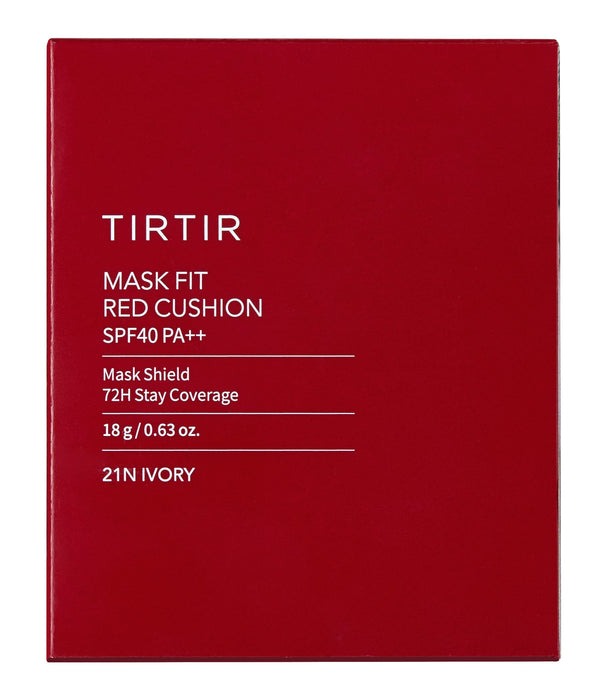 Tirtir Mask Fit All Cover Cushion Red Cushion 21N 18g - 日本气垫 - 彩妆产品