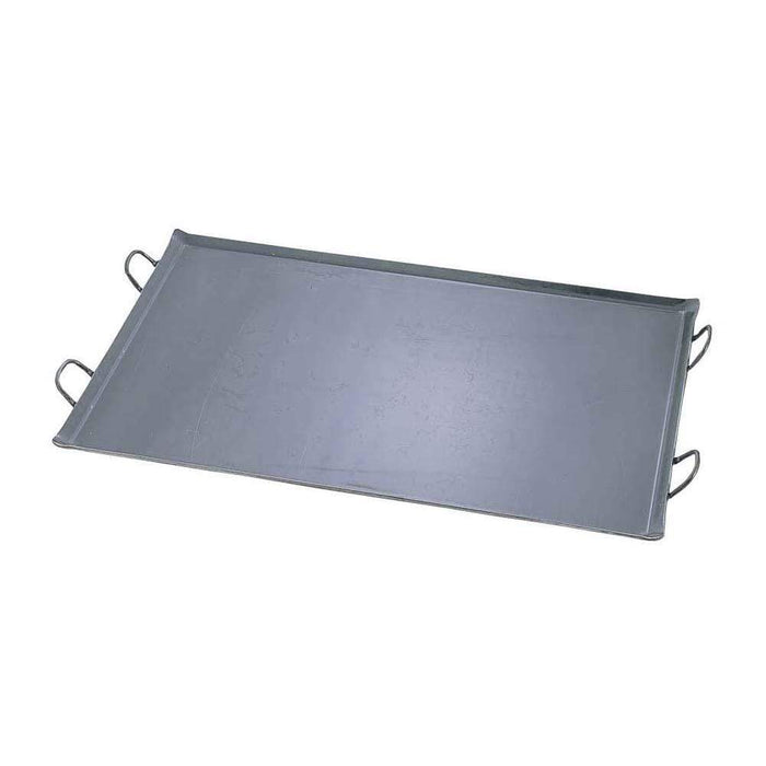 Tkg Extra-Thick Pressed Iron Barbecue Grill Plate Large - Japan