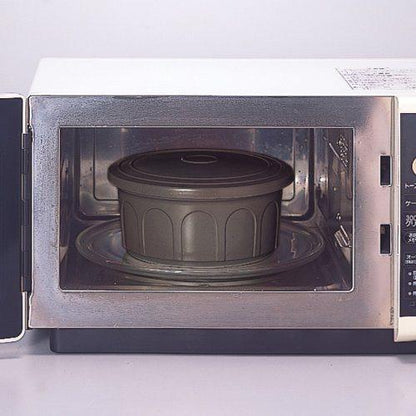 Touched Toceram Ceramic Ohitsu Container For Cooked Rice From Japan - 3-Go