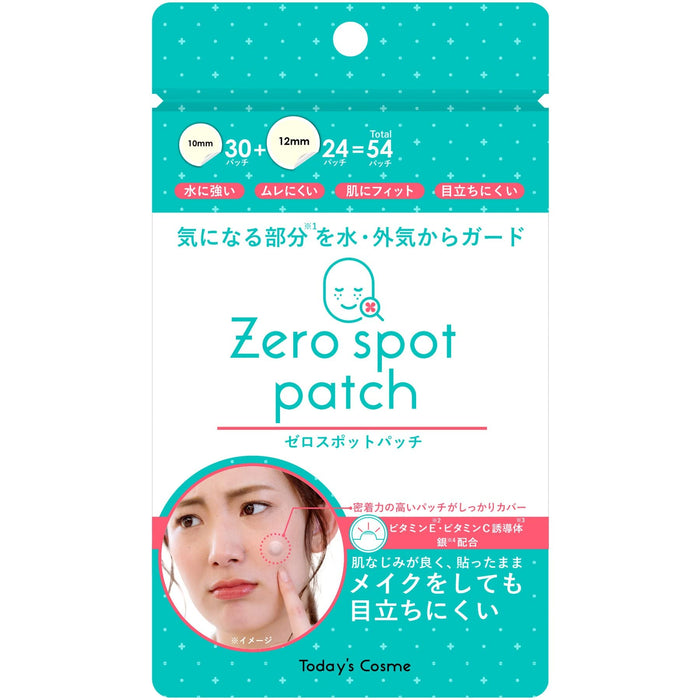 Today's Cosme Zero Spot Patch With 54 Patches Point Patch Spot - Japanese Spot Patch Products