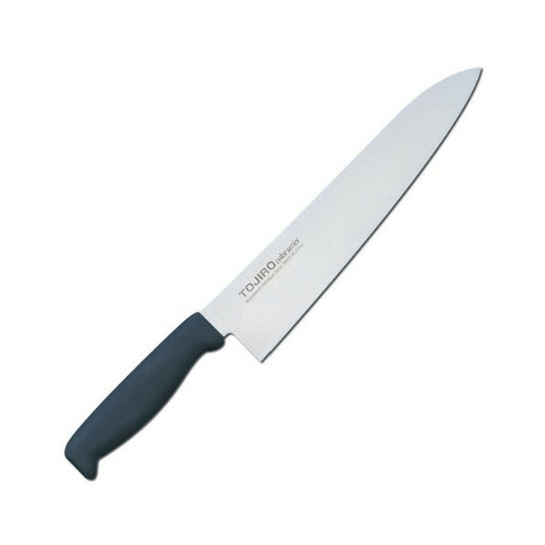 Tojiro Color Mv Gyuto Knife With Elastomer Handle 240mm - Black