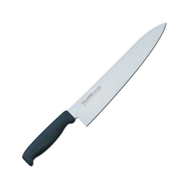 Tojiro Color Mv Gyuto Knife With Elastomer Handle 270mm - Black