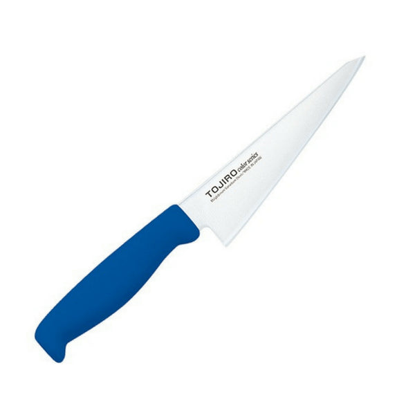 Tojiro Color Mv Honesuki Knife With Elastomer Handle Blue