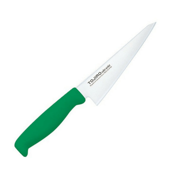 Tojiro Color Mv Honesuki Knife With Elastomer Handle Green
