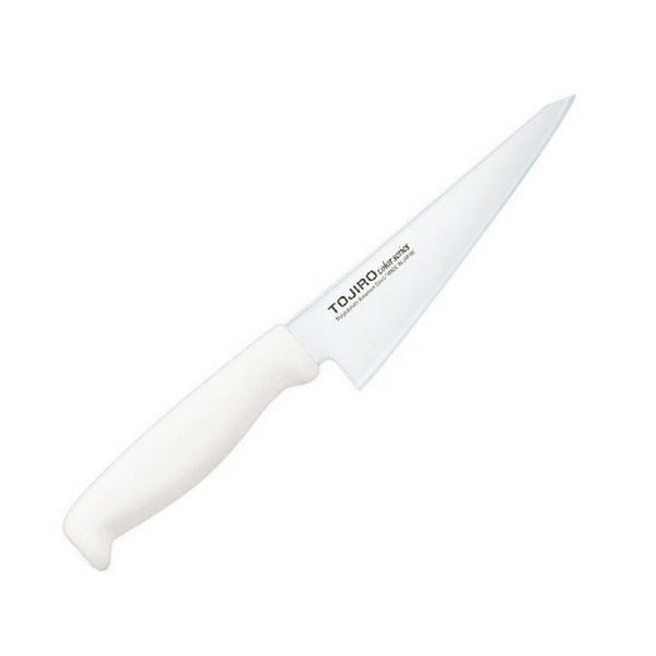 Tojiro Color Mv Honesuki Knife With Elastomer Handle White