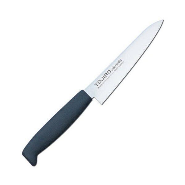 Tojiro Color Mv Petty Knife With Elastomer Handle 120mm - Black