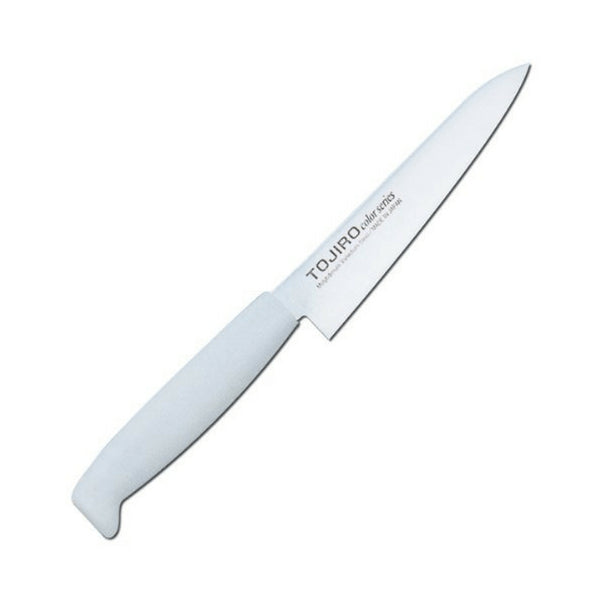 Tojiro Color Mv Petty Knife With Elastomer Handle 120mm - White