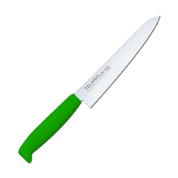 Tojiro Color Mv Petty Knife With Elastomer Handle 150mm - Green