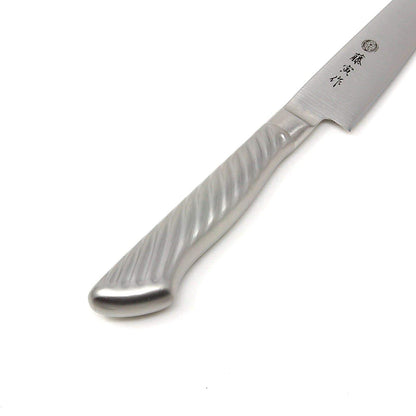 Tojiro Fujitora Dp 3-Layer Petty Knife With Stainless Steel Handle 150mm FU-884 Silver