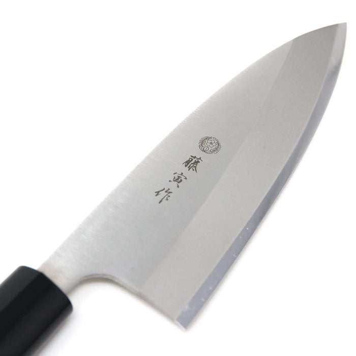 Tojiro Fujitora Mv Deba Knife With Wood Handle 165mm