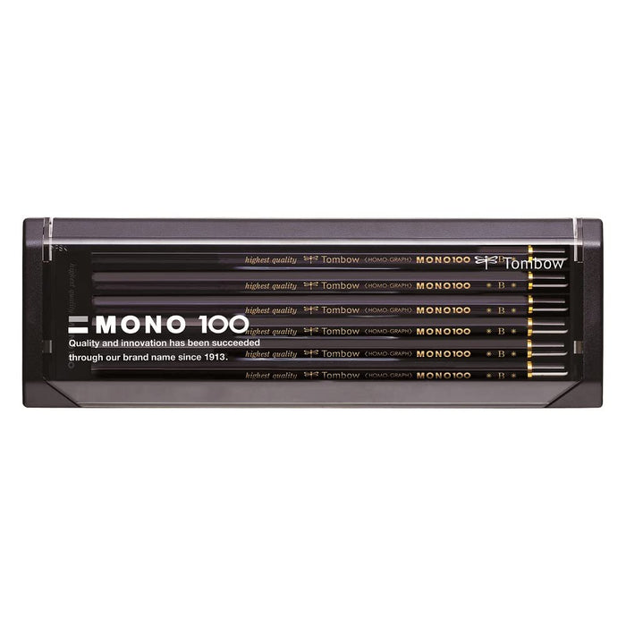 Tombow Pencil Mono 100B Japan - Dozen Pack - Mono-100B