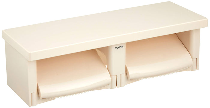 This Japan Double Paper Roller Flat Shelf Resin Pastel Ivory Yh650#Sc1