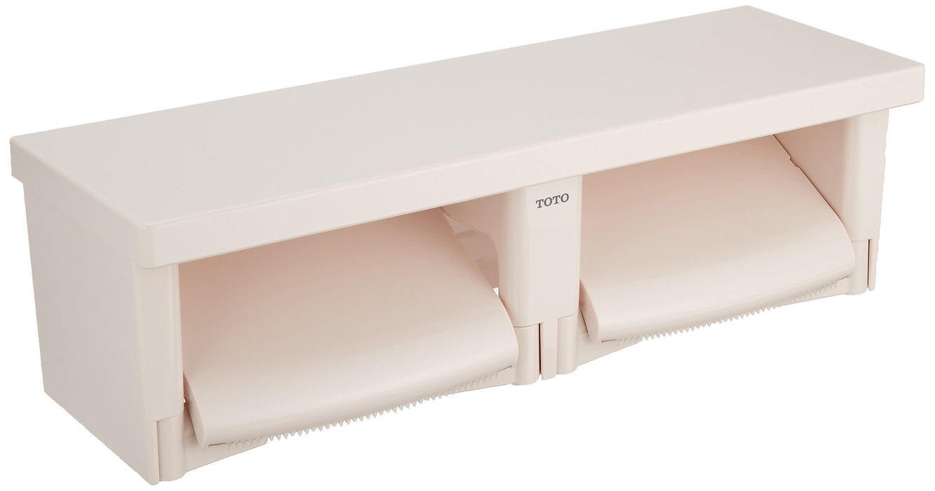 This Toto Double Paper Roller Flat Shelf Resin Pastel Pink Yh650#Sr2 Japan