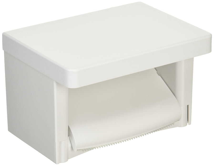 This Yh501Fmr #Nw1 White Paper Roller With Wood Shelf - Made In Japan