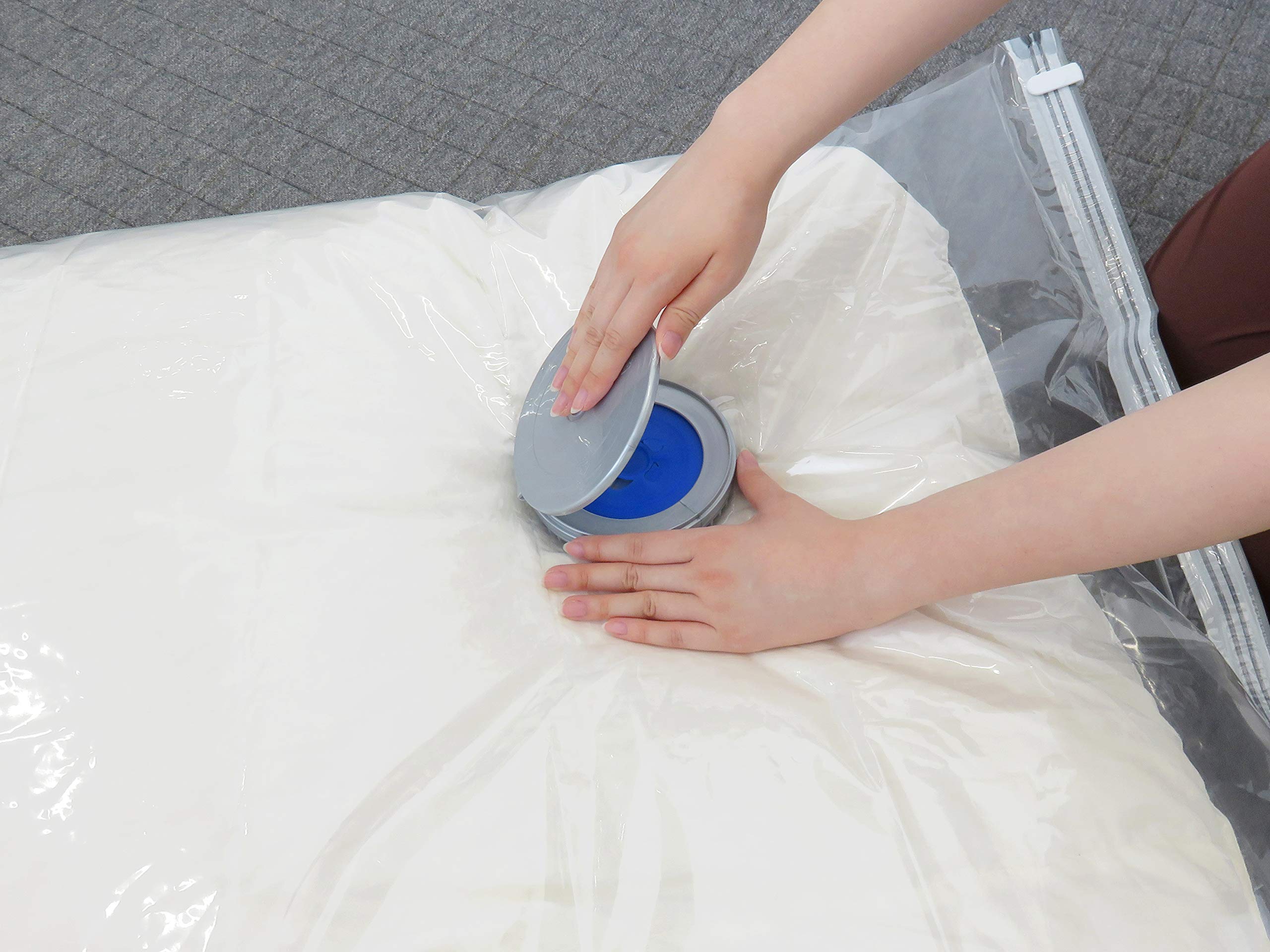 Towa Industry Compression Bag Stick Vacuum Cleaner Compatible Japan 100X80X32Cm Clothes Pack