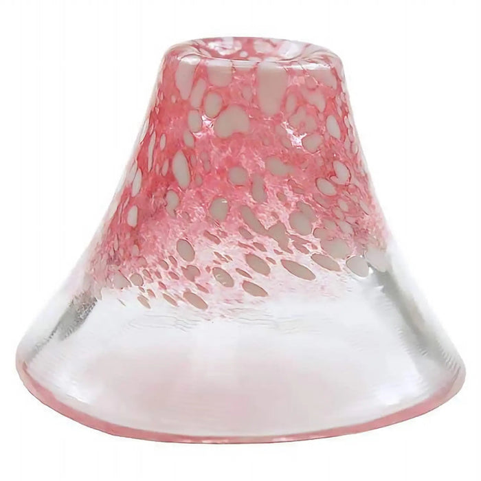Toyo Sasaki Glass Mount Fuji Glass Sake Cup Red - Single