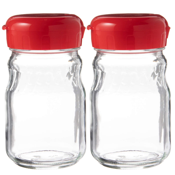 Toyo Sasaki Glass Plum Liquor Bottle Set 2 Japan Ume Umeboshi 485Ml Non-Drip Spout I-77826-R-Jan