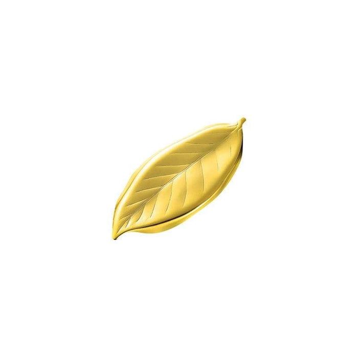 Tsubame Shinko Stainless Steel Leaf-Shaped Cutlery Rest Gold