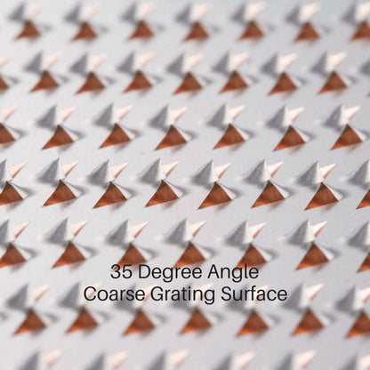 Tsuboe Super High Cut Copper Dual Coarse/Fine Grater 280x165mm