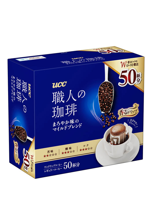 Artisan Coffee Craftsman'S Drip Coffee Mild Blend 50 Cups 350G Japan