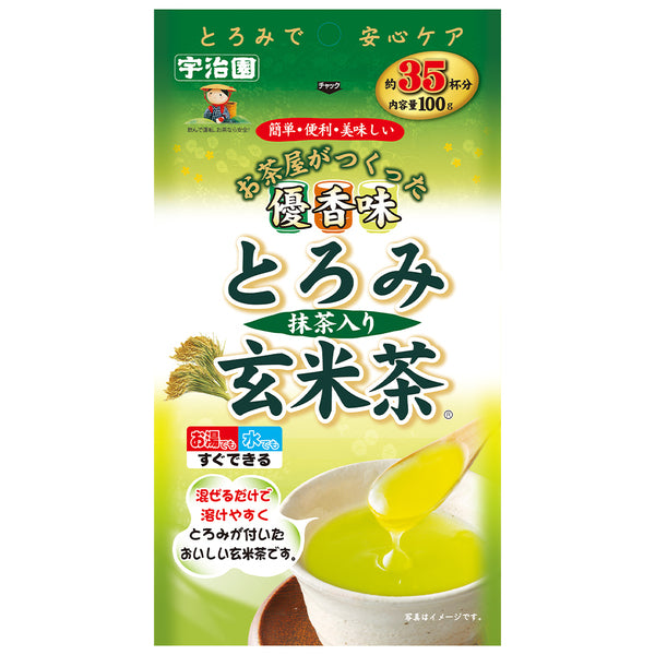 Ujien Brown Rice Tea With Thick Matcha 100g Japan With Love