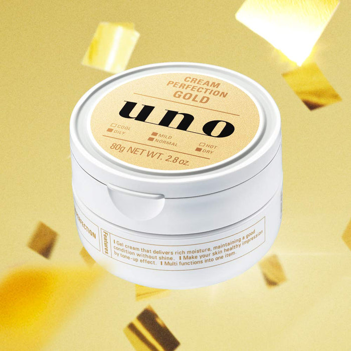 Uno Cream Perfection Gold Citrus Scent 80g - Buy Japanese Facial Cream For Men