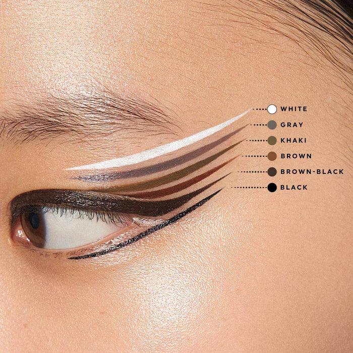 Uzu By Flowfushi Eye Opening Liner [Black] Liquid Eyeliner Hot Water Off Dye Free Hypoallergenic