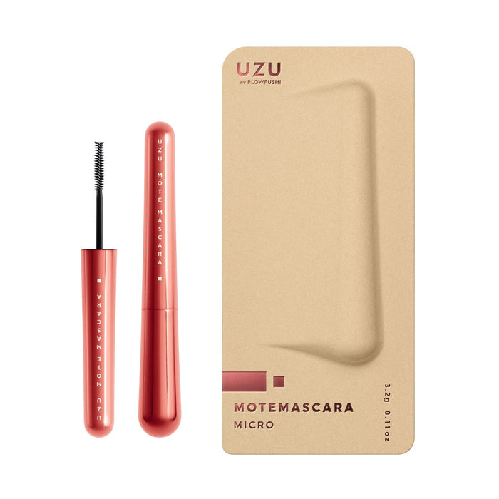 Uzu Red Mascara 38℃ Mote Water-Resistant and Alcohol-Free Enhances Eyelash Care