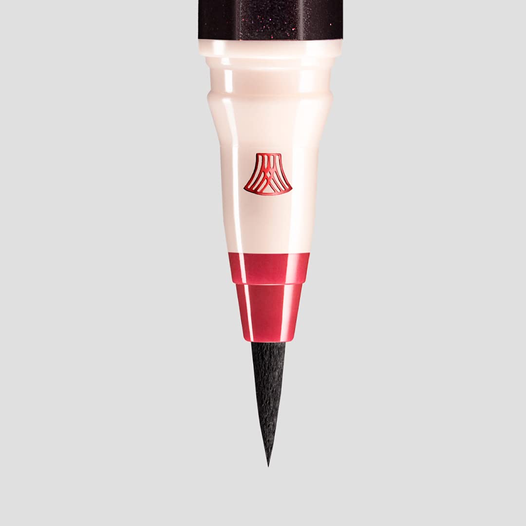 Uzu Seven Shades Uzu Red Black Liquid Eyeliner Hypoallergenic and Hot Water-Resistant