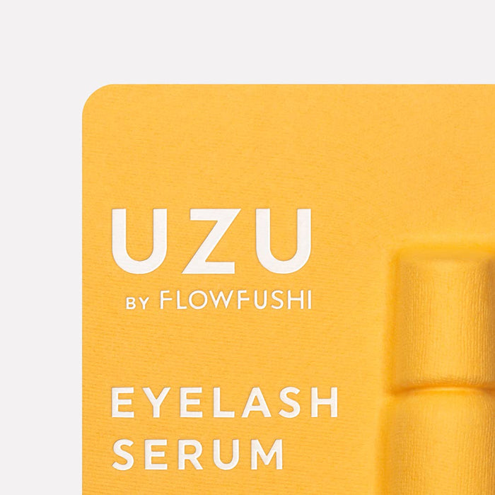 Uzu Eyelash and Brow Serum - Alcohol-Free Hypoallergenic Synthetic Colorant and Paraben Free