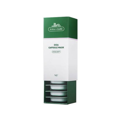 Vt Deer Capsule Mask Mud Cream Type 7.5g x 10 Sheets - Japanese Skincare Mask Products