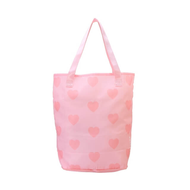 Starbucks Valentine's Day 2022 To Go Pocketable Eco-Bag Pink - Japanese Starbucks Bags