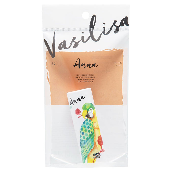 Vasilisa Perfume Stick Anna Peony & Rose Kneaded 5G - Japan (1Pc)