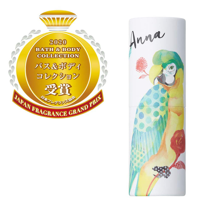 Vasilisa Perfume Stick Anna Peony & Rose Kneaded 5G - Japan (1Pc)