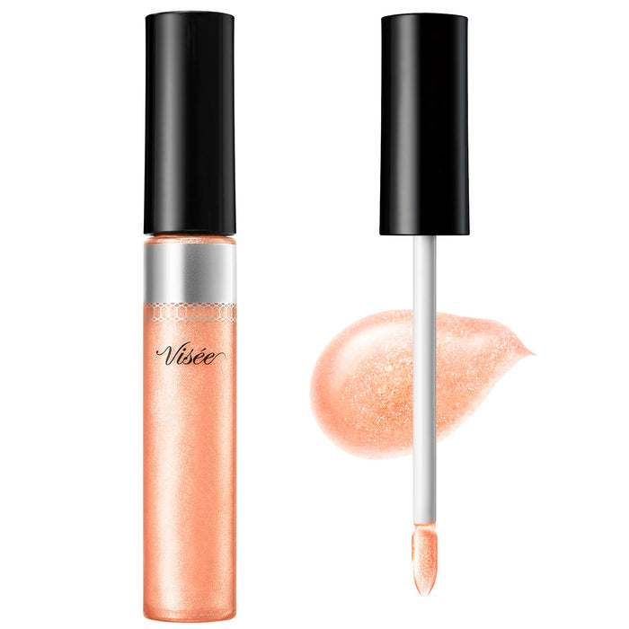 Visee Lip Maker 30th Volume Hyaluronic Acid Enhanced 6g Shimmering Orange Pearl Gloss