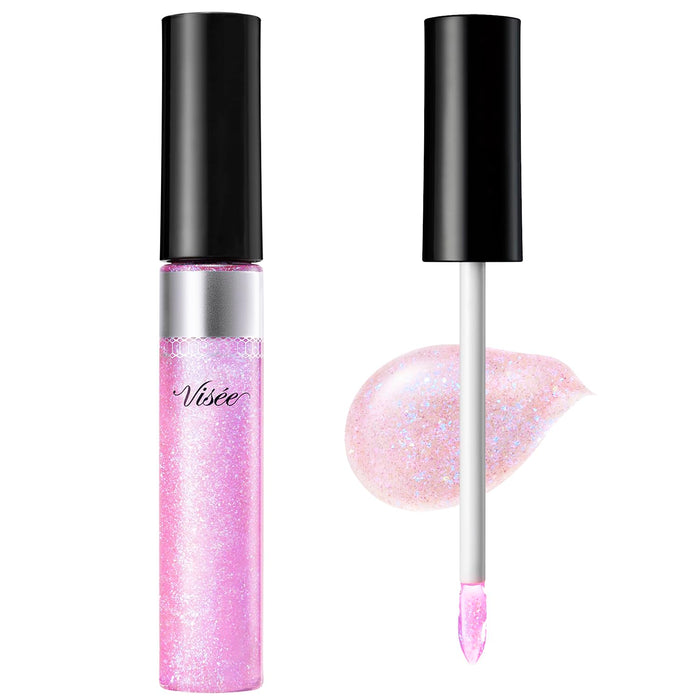 Visee Radiant Pink Lip Maker Hyaluronic Acid Volume Up Pearl Gloss 6G
