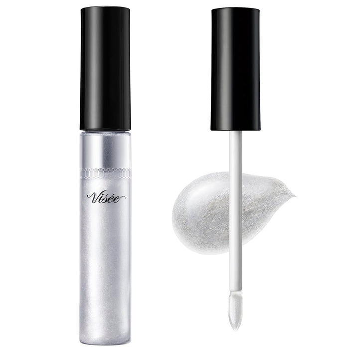Visee Metallic Silver Volume Lip Maker 30th with Pearl Gloss Hyaluronic Acid 6g