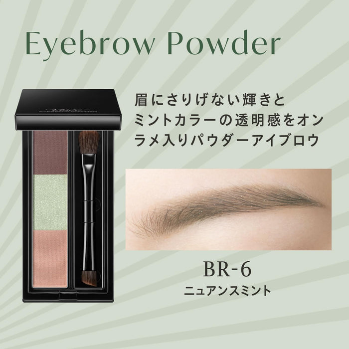 Visee Eyebrow Powder BR-6 Nuance Mint 3G - Shadow Highlight for Fluffy Eyebrows
