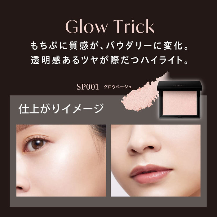 Visee Glow Trick Beige Cream Powder Highlighter Shiny Ruddy 5G