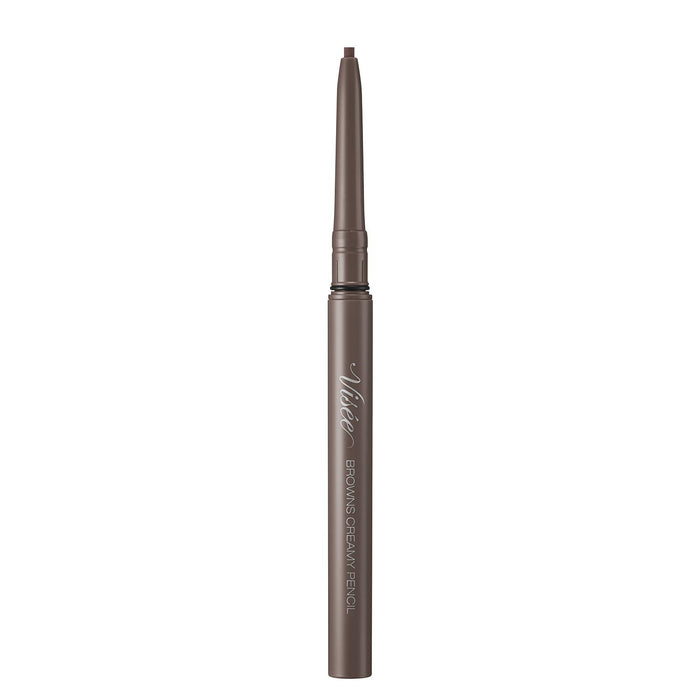 Visee Riche Browns Creamy Pencil Eyeliner BR303 Unscented Greige Brown 0.1g