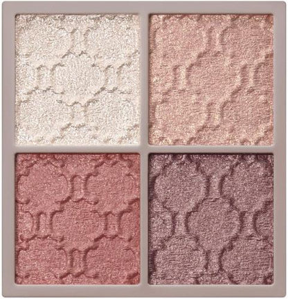 Kosé Visee Glossy Rich Eyes Creamy Base RD-6 Brownish Red 4.5g - Japanese Eyeshadow