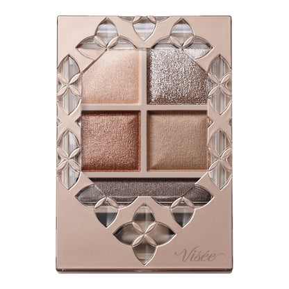 Visee Greige Brown Eyeshadow Palette Riche Panorama Design 5.5G