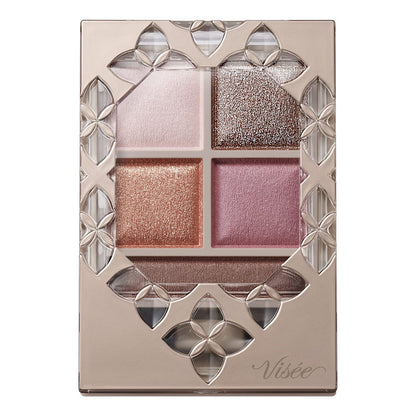 Visee Riche Panorama 5.5g Eye Shadow Palette in BR-3 Pink Brown