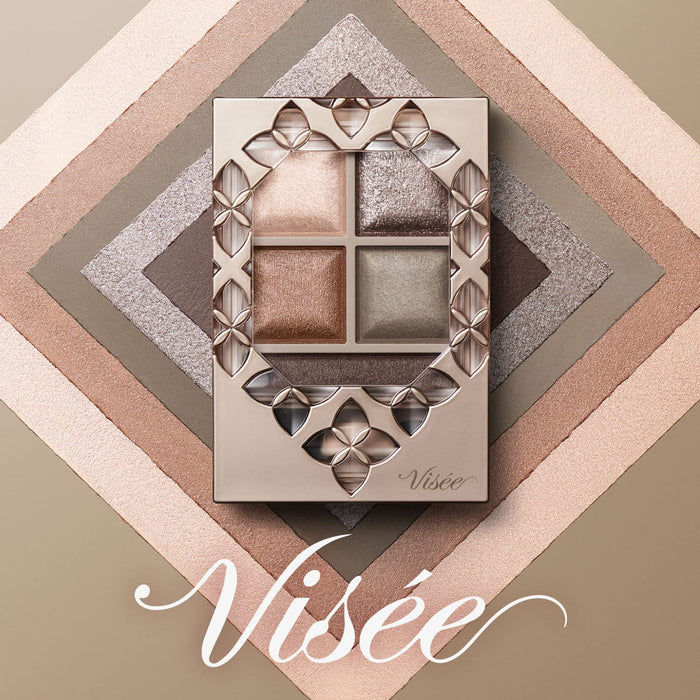 Visee Riche Panorama 5.5g Eye Shadow Palette in BR-3 Pink Brown