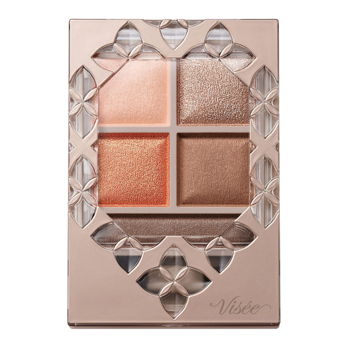 Visee Eye Shadow Palette - Riche Panorama BR-4 Orange Brown 5.5G