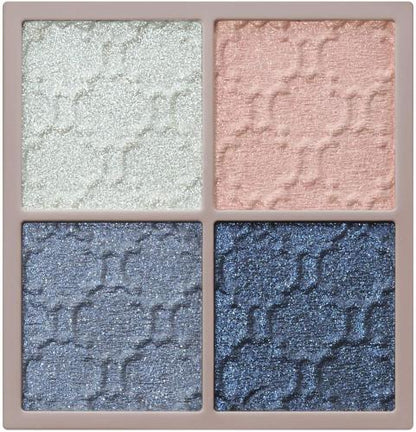 Kosé Visee Glossy Rich Eyes Creamy Base BL-8 Smoky Navy System 4.5g - Japanese Makeup Brands