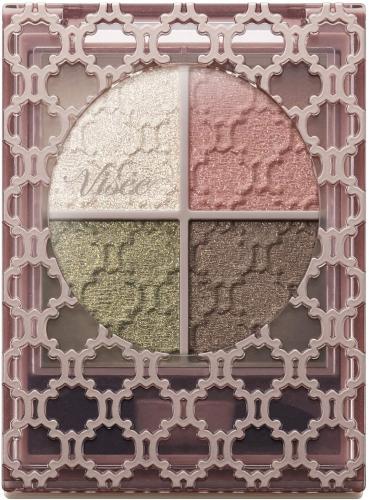 Kosé Visee Glossy Rich Eyes Creamy Base GR-7 Warm Khaki System 4.5g - Japan Eye Color