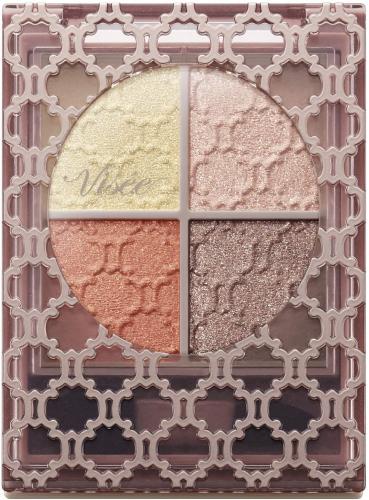 Kosé Visee Glossy Rich Eyes Creamy Base OR-2 Brownish Orange 4.5g - Japan Eyeshadow