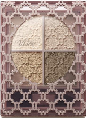 Kosé Visee Glossy Rich Eyes Creamy Base BE-1 Light Beige 4.5g - Japan Eyeshadow